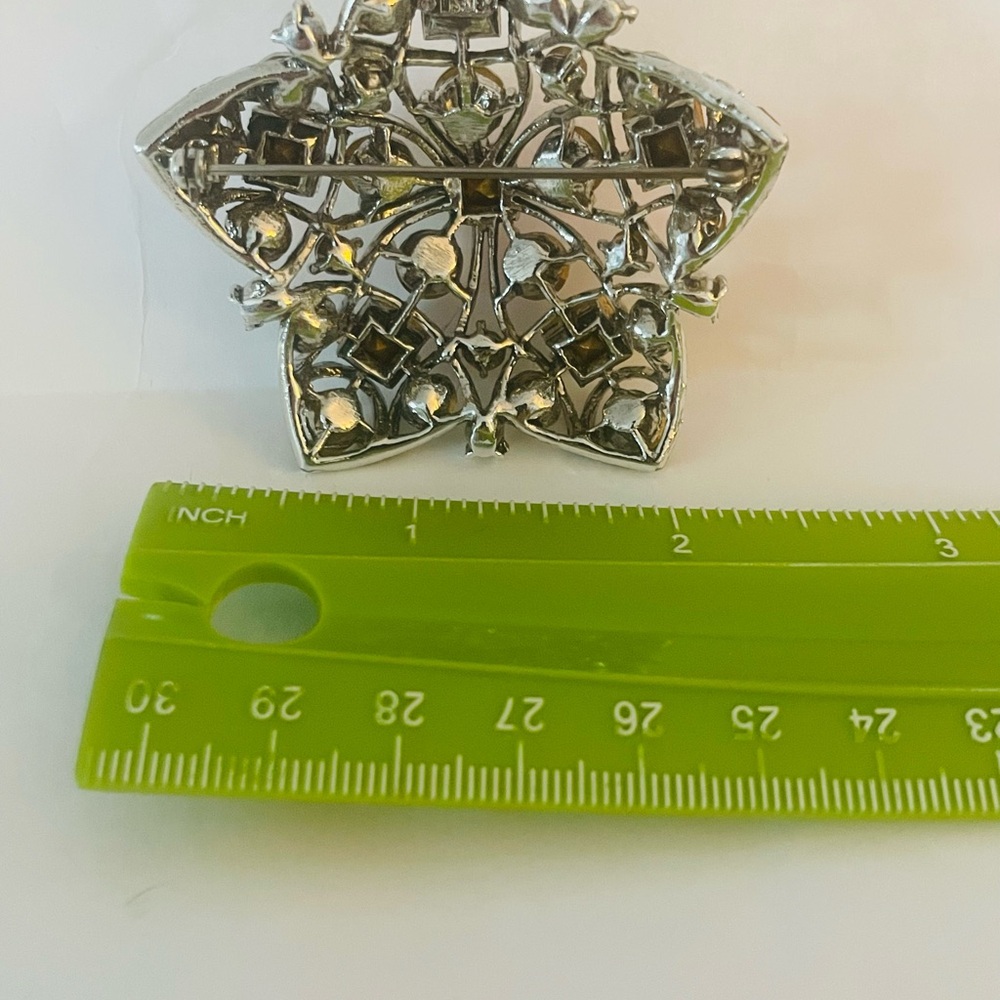 Signed Lisner Star Brooch - Picture 6 of 7